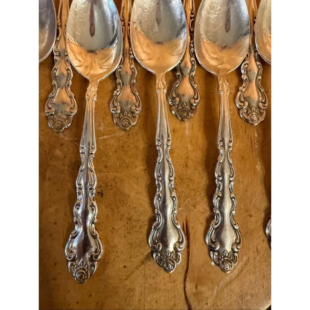 Oneida Community 1971 BEETHOVEN Pattern Teaspoons 13 Pieces (6569)